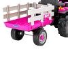 Peg Perego 12v Case Ih Magnum Tractor With Trailer Powered Ride-on ...