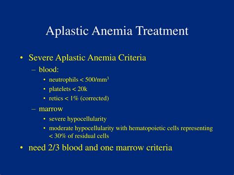 PPT - Aplastic Anemia PowerPoint Presentation, free download - ID:1296182