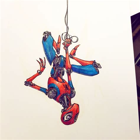 Spidey-bot Arte Robot, Robot Art, Comic Books Art, Comic Art, Character Concept, Character Art ...