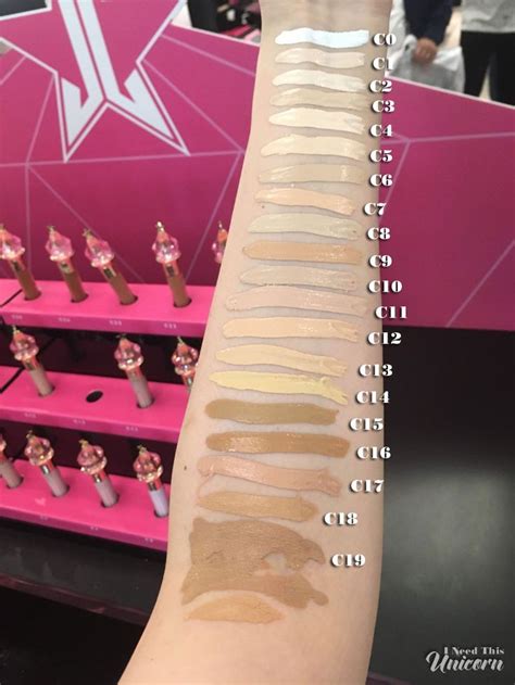 Jeffree Star Cosmetics Magic Star Concealer Swatches | I Need This Unicorn | Jeffree star ...