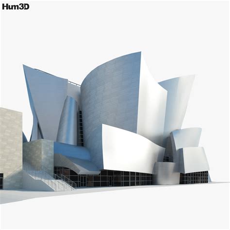 Walt Disney Concert Hall 3D model - Architecture on Hum3D