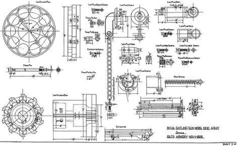 Gatling Gun Blueprint Plans - taperom