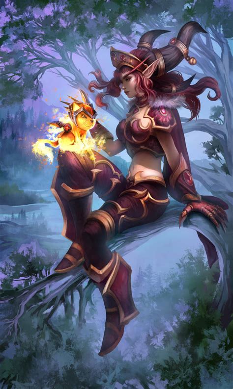 Alexstrasza from World of Warcraft by DziKawa on DeviantArt