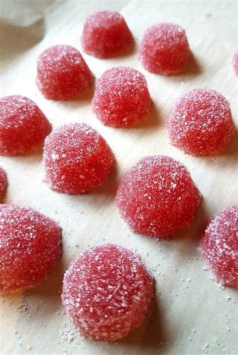 [Homemade] Cherry gum drops