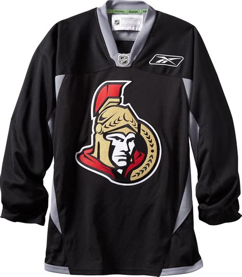 Amazon.com : NHL Ottawa Senators Practice Jersey, Black, Small : Sports ...