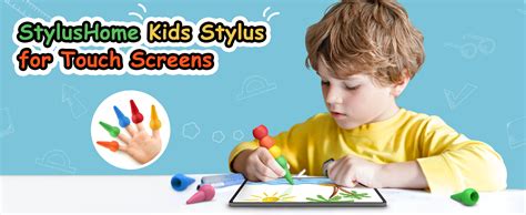 Amazon.com: Kids Stylus Pens for Touch Screens - StylusHome Stackable Crayons Stylus Pen, Fun ...