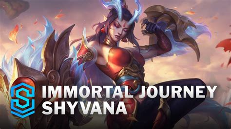 Immortal Journey Shyvana Skin Spotlight - League of Legends - YouTube