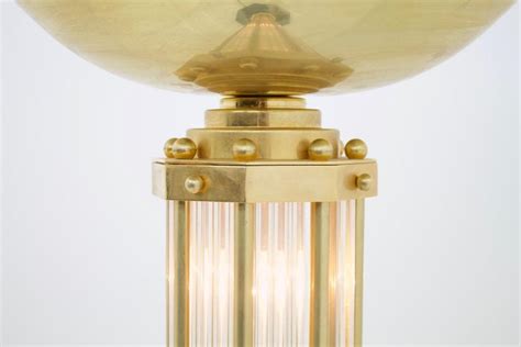 Brass and Glass Halogen Floor Lamp, Torchiere, France, 1980s For Sale ...