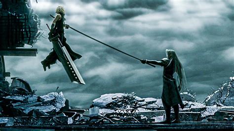 Cloud VS The One Winged Angel | Final Fantasy VII: Advent Children ...