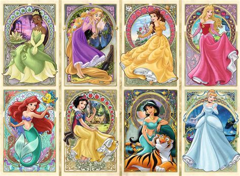 Art Nouveau Princess | Adult Puzzles | Jigsaw Puzzles | Products | Art Nouveau Princess