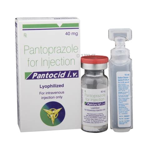 Pantoprazole Pantocid IV Injection 40 mg - M Care Exports | Supplier