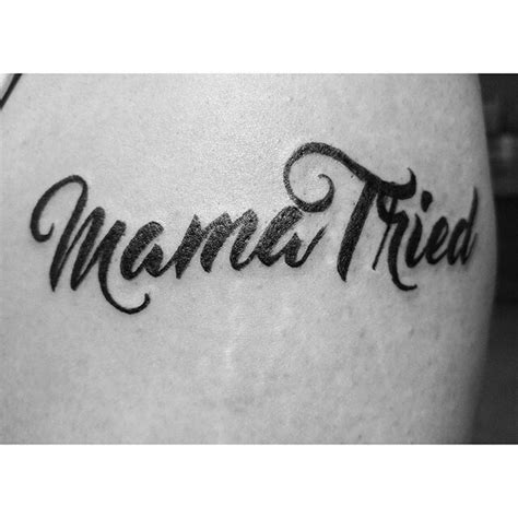 mama tried tattoo font - summerweddingoutfitguestplussizenight