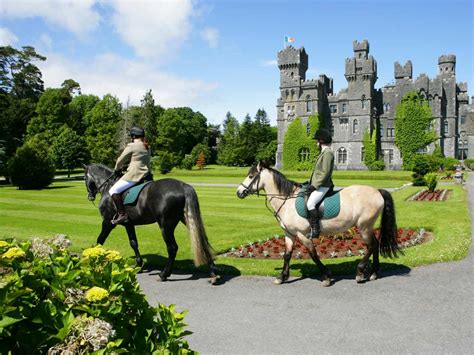 Horseback riding at Ashford Castle. Life = fulfilled.