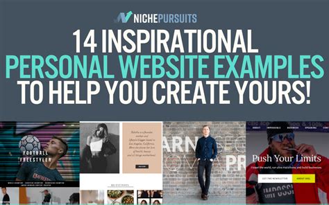 14 Inspirational Personal Website Examples To Help You Create Yours! | Wildfire Concepts