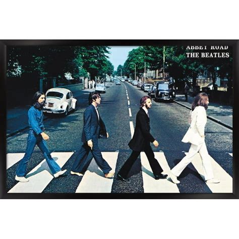 The Beatles - Abbey Road Poster - Walmart.com - Walmart.com