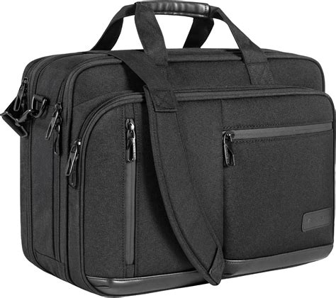 Amazon.com: KROSER Laptop Bag Expandable Laptop Briefcase Fits Up to 17 ...
