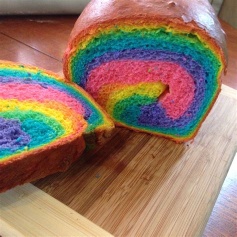 Rainbow Bread | Recipe | Rainbow bread, Bread, Recipes