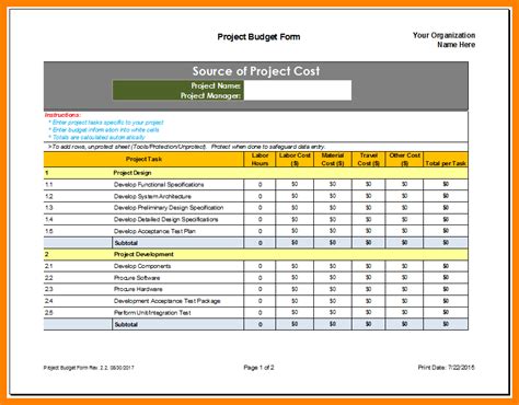 6+ Sample Budget Proposal Template - SampleTemplatess - SampleTemplatess