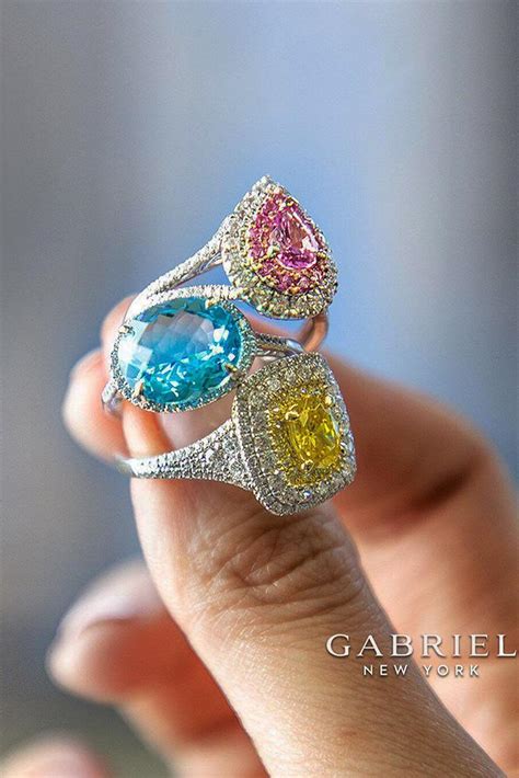 21 Gemstone Engagement Rings For A Unique Woman | Oh So Perfect Proposal