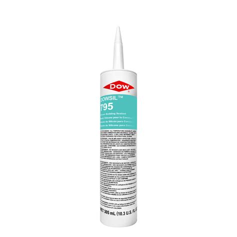 Dow Corning 795 Silicone Building Sealant - 10.3 Fluid Ounce Cartridge | PKsupplies.com