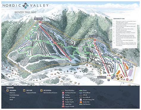 Nordic Valley Ski Resort - Map, Weather & Information - Ski Utah