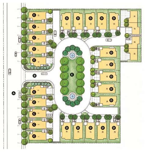 House Review: Pocket Neighborhoods | Professional Builder | Site plan ...