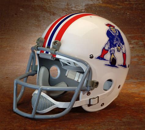 New England Patriots style NFL Vintage Football Helmet - JIM PLUNKETT 1974 | eBay