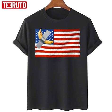 Banana Republic Of America Flag Unisex T-Shirt - Teeruto