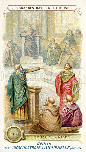 First Council of Nicaea, 325 stock image | Look and Learn