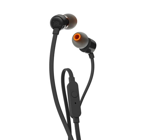 JBL Tune 110 In-Ear Earbuds with Mic – Black - Jopanda