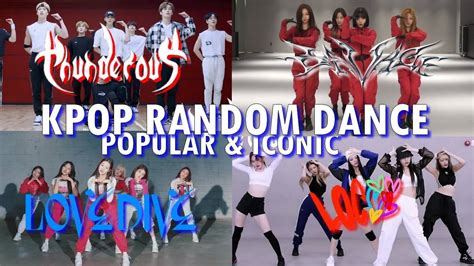 KPOP RANDOM DANCE | POPULAR & ICONIC SONGS (mirrored) - YouTube Music