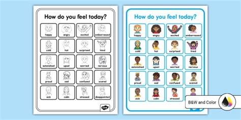 How Do You Feel Today? Poster | Emotions Teaching Resources