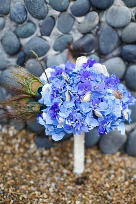 Blue Hydrangea Bouquet