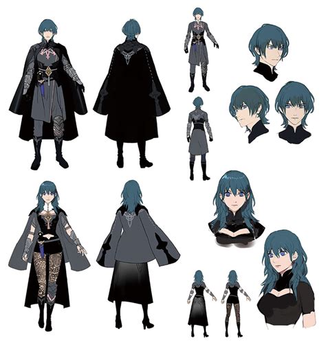 Byleth Concept Art - Fire Emblem: Three Houses Art Gallery