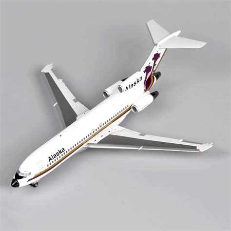 Aliexpress.com : Buy kids toys 1/200 Scale Diecast Inflight200 Alaska N766AS Boeing 727 100 ...