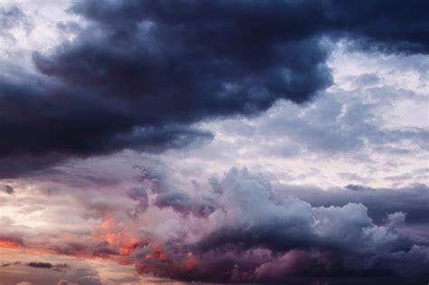 Moody Storm Clouds Royalty-Free Stock Photo