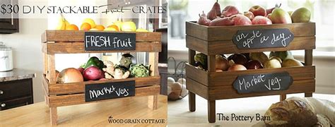 DIY Stackable Fruit Crates & A New Series: $30 Thursday | Fruit crate ...