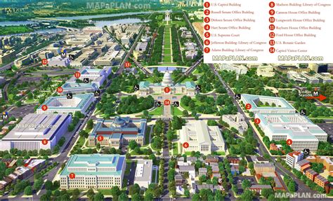 Washington DC jpg map - Bird's eye aerial virtual 3d interactive view ...