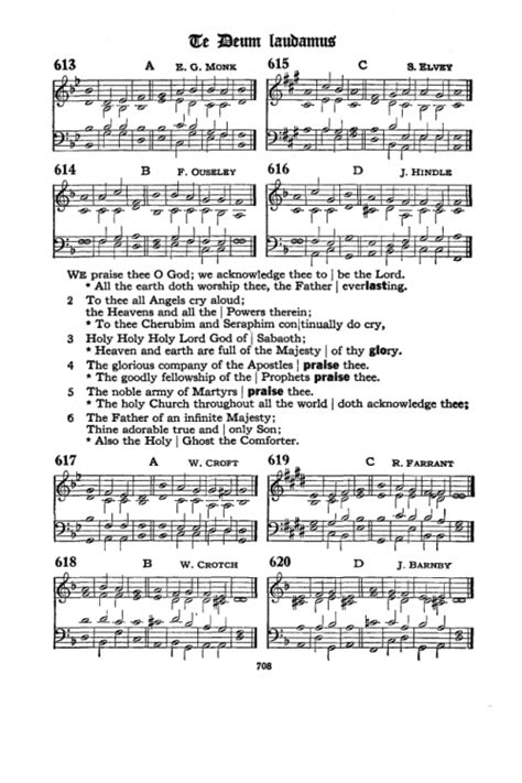 How to Chant the Te Deum laudamus - Anglican Compass