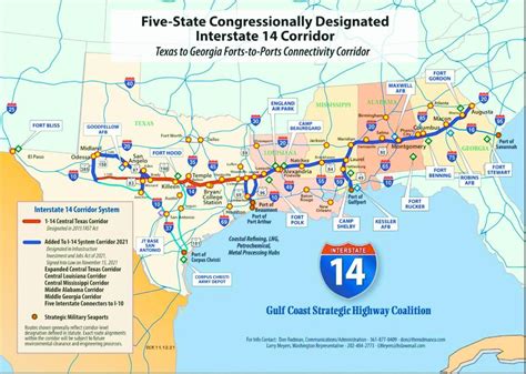 I-14 corridor receives federal funding in new infrastructure bill | The ...