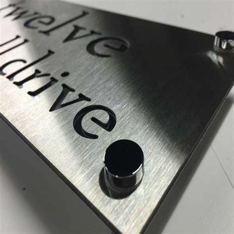 Stainless Steel Laser Cut Signs - LITASIGN