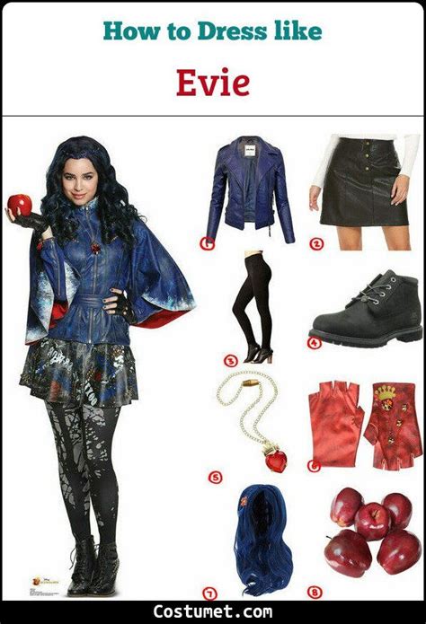 Evie (Descendants) Costume for Halloween | Descendants costumes, Evie ...