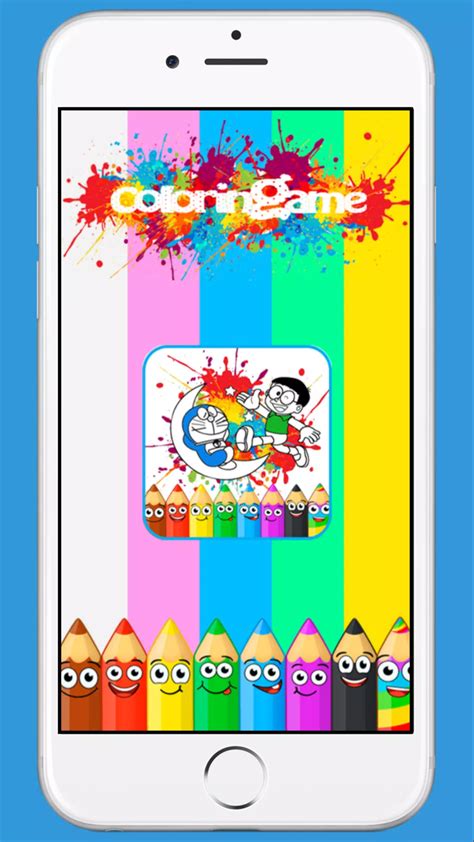 Doraemon Coloring Pages Games Kids