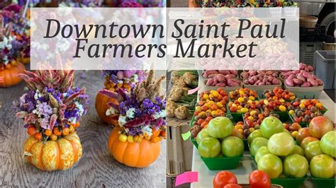 Downtown Saint Paul Farmers Market - YouTube