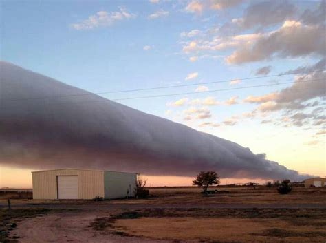 Clouds forming in front of a cold front! Canyon, TX | Natural landmarks ...