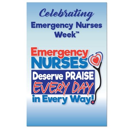 Emergency Nurses Week Celebration Poster 11 x 17" Poster