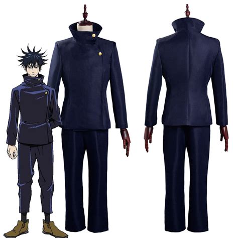 Jujutsu Kaisen-Megumi Fushiguro School Uniform Outfits Halloween Carni ...