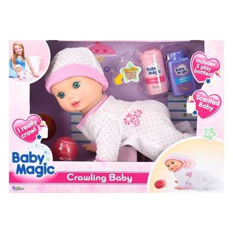 Baby Magic Crawling Baby Play Set w/ Toy Baby Doll (Scented) - Walmart.com