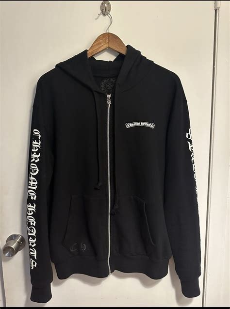 Chrome Hearts Chrome hearts scroll hoodie | Grailed