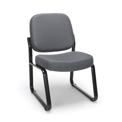 OFM Model 405 Fabric Armless Guest andReception Waiting Room Chair ...